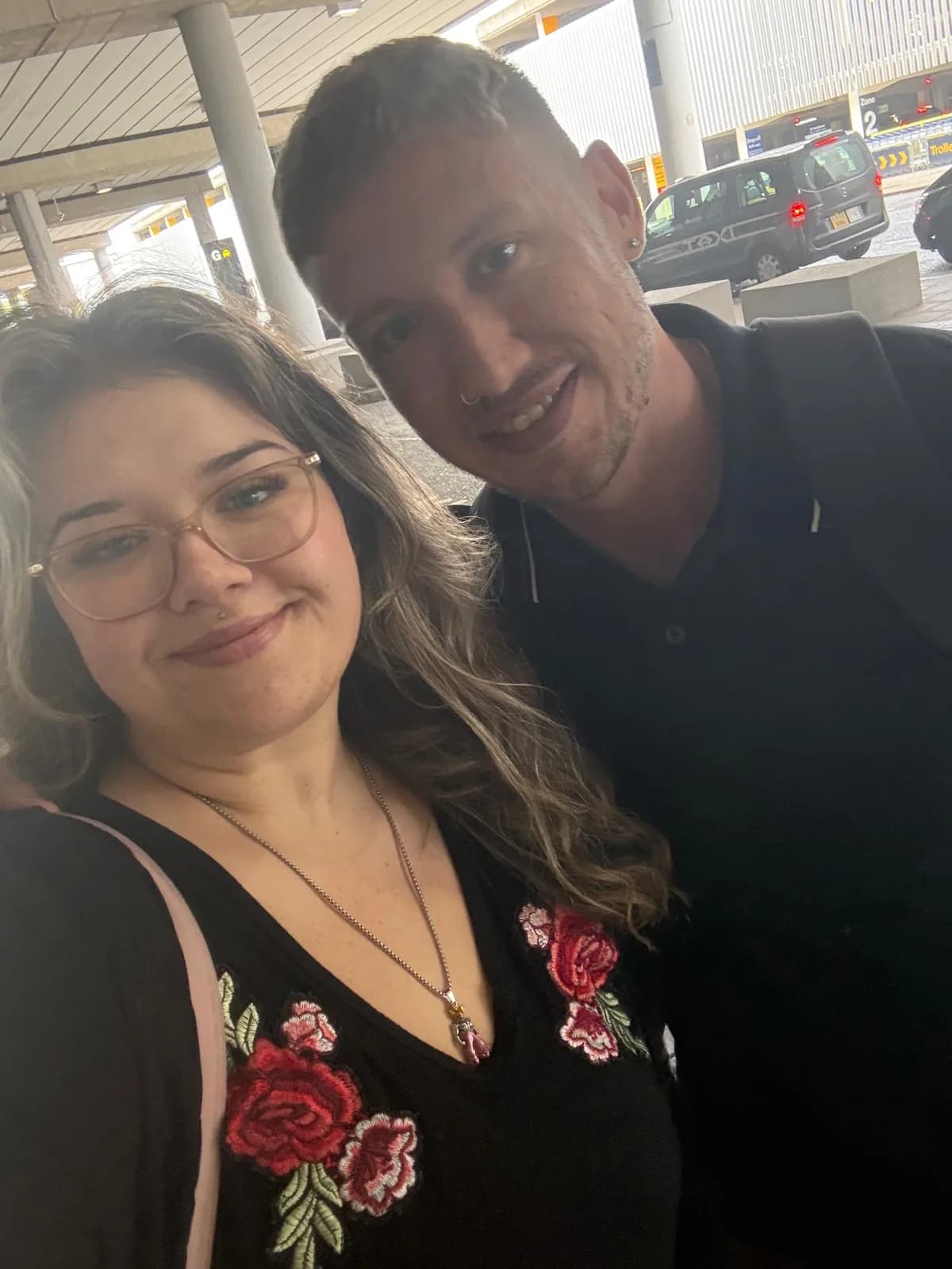 Airport selfie on the way somewhere